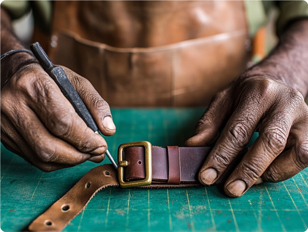 Custom Leather Belts